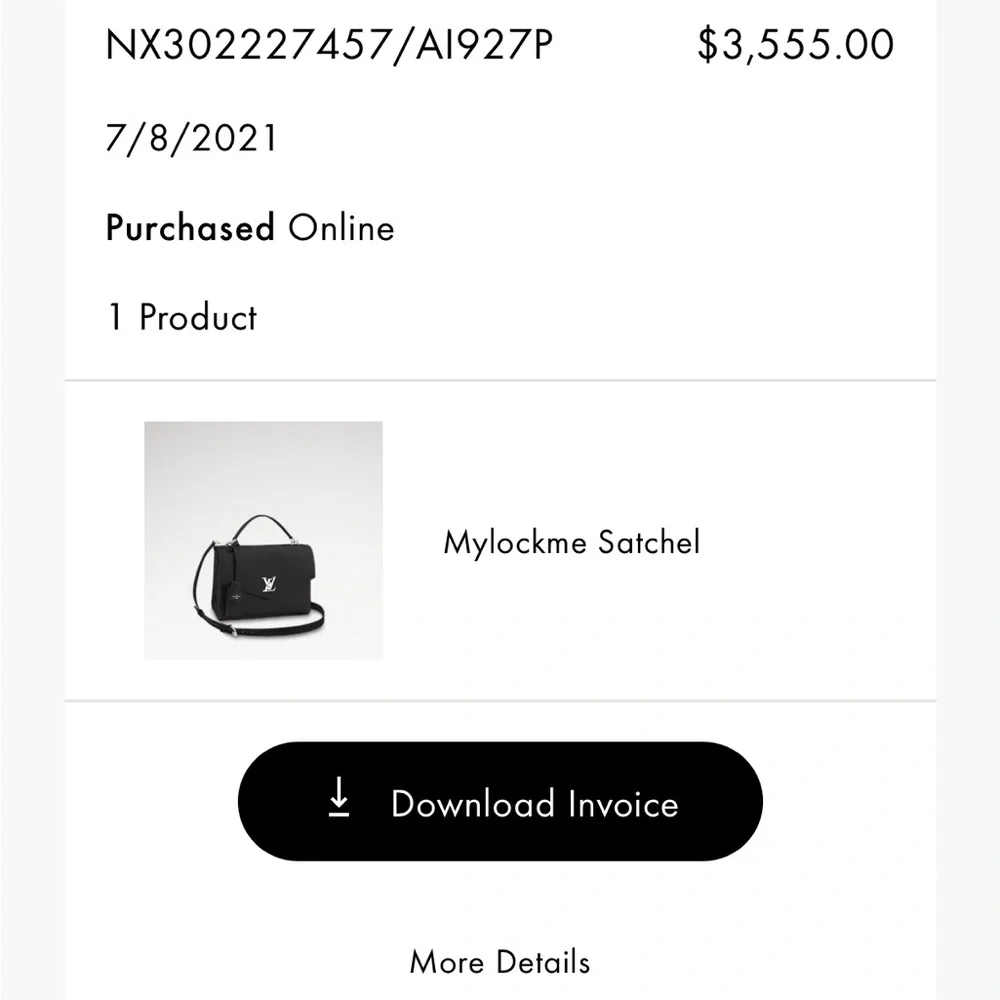 Louis Vuitton Black Satchel with Silver Accents - Picture 2 of 13